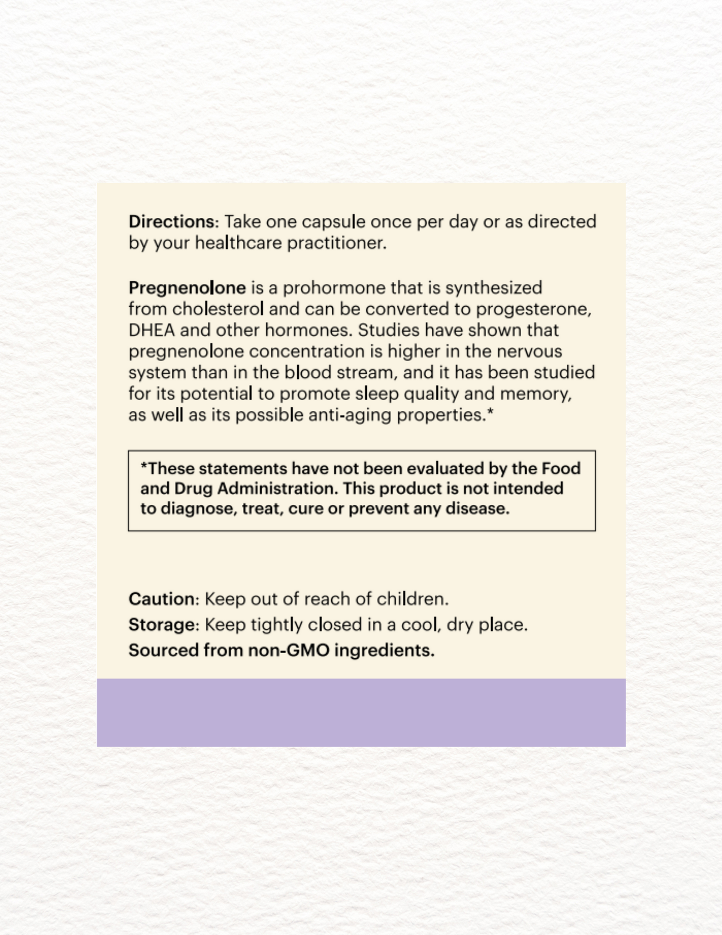 Vital Pregnenolone