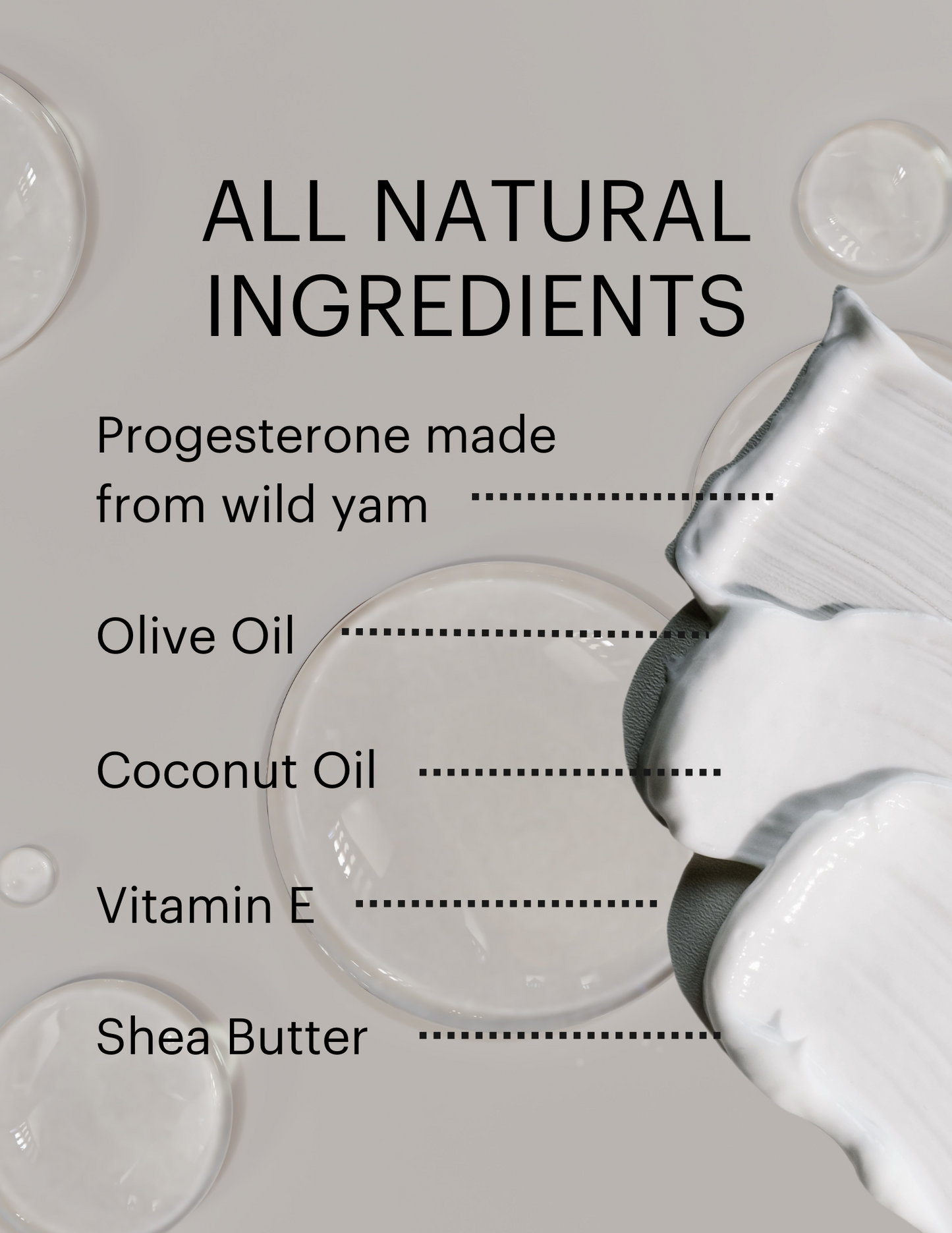 The Natural Progesterone Cream 50mg