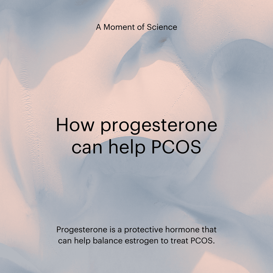 How progesterone helps PCOS