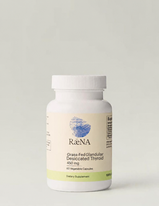 Grass-Fed Glandular Desiccated Thyroid 450 mg