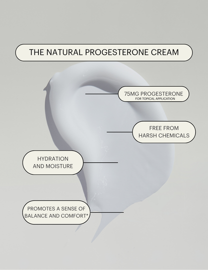 The Natural Progesterone Cream 75mg