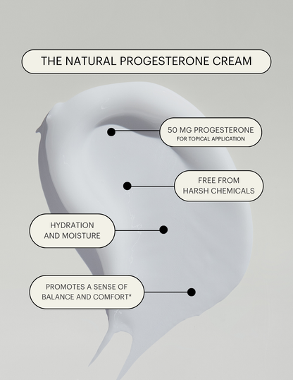 The Natural Progesterone Cream 50 mg