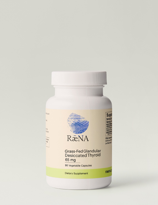 Grass-Fed Glandular Desiccated Thyroid 65mg