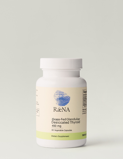 Grass-Fed Glandular Desiccated Thyroid 450mg