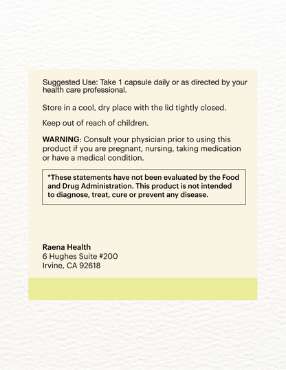 Grass-Fed Glandular Desiccated Thyroid 65mg