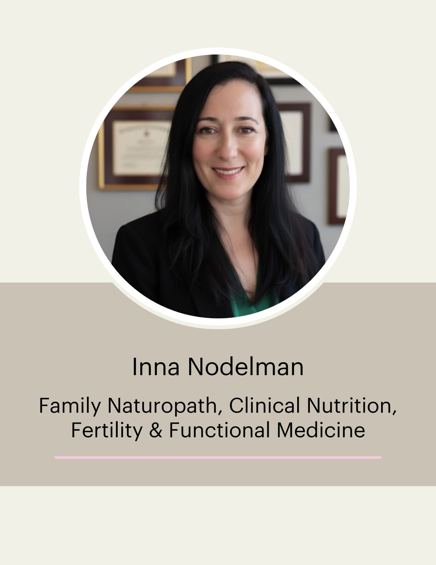 30-Minute Hormone Coaching with Inna Nodelman, ND, BHSc, ATMS