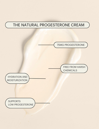 The Natural Progesterone Cream 75mg