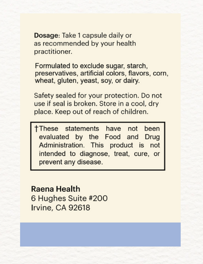 Raena DHEA 5mg