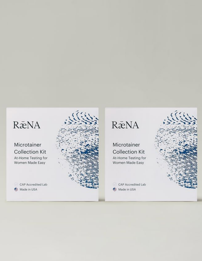 Raena Complete Hormone Tests – Includes 2 Kits: Sex Hormones + Thyroid