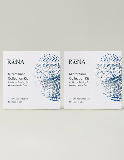 Raena Complete Hormone Tests – Includes 2 Kits: Sex Hormones + Thyroid