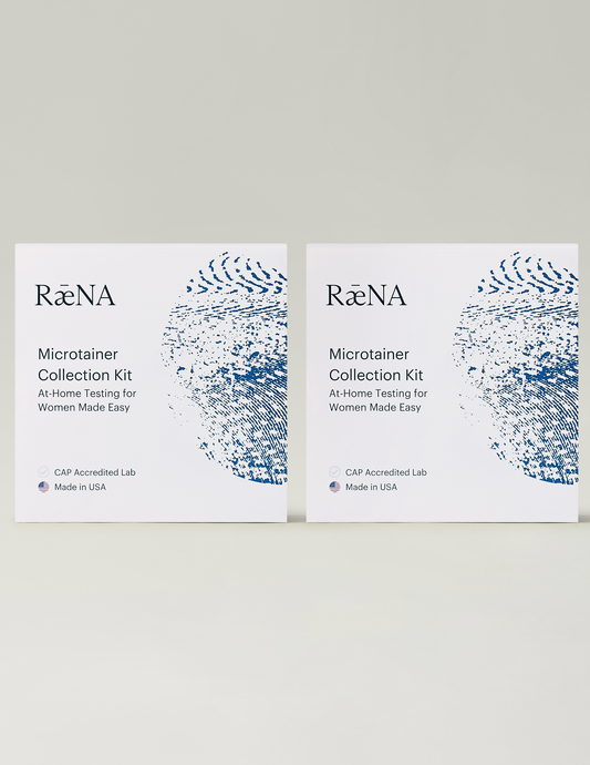 Raena Complete Hormone Tests – Includes 2 Kits: Sex Hormones + Thyroid